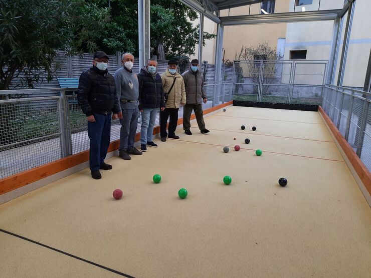 Lissone inaugurato il campo di bocce al Centro anziani